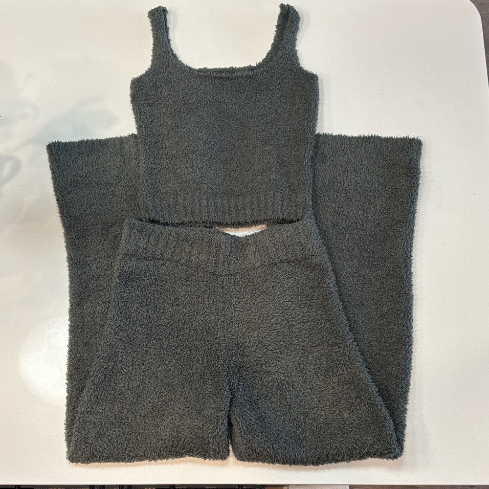 Skims Cozy Knit Tank & Pants Set